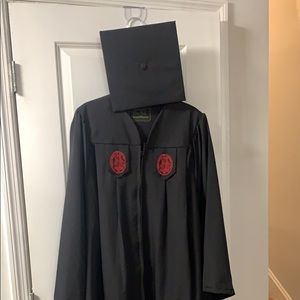 University of South Carolina cap and gown